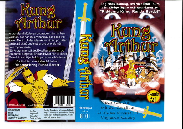 KUNG ARTHUR (VHS)