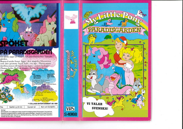 MY LITTLE PONY: PARADISGÅRDEN (VHS)