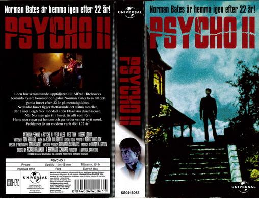 PSYCHO 2 (VHS)
