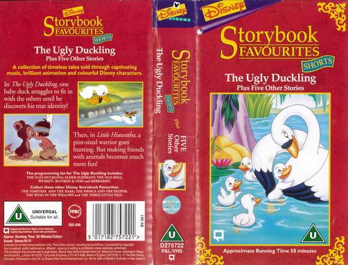 STORYBOOK FAVOURITES - THE UGLY DUCKLING (VHS) UK