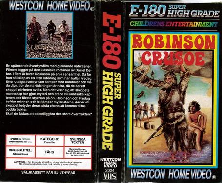 2024 ROBINSON CRUSOE (VHS)