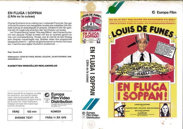 EN FLUGA I SOPPAN (VHS)