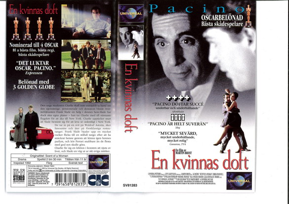 EN KVINNAS DOFT (VHS)