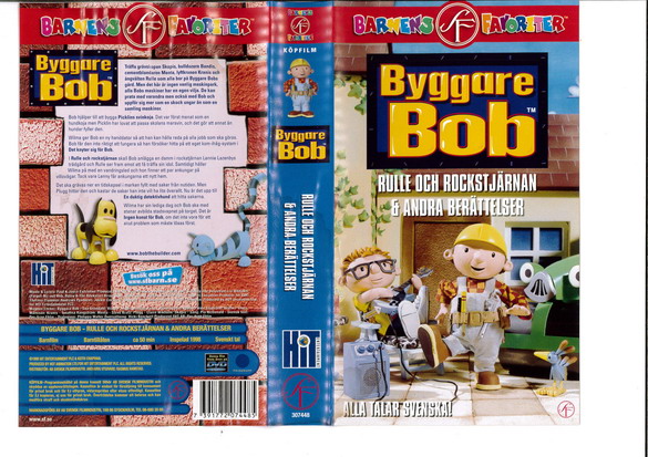 BYGGARE BOB: RULLE OCH ROCKSTJÄRNAN ... (VHS)