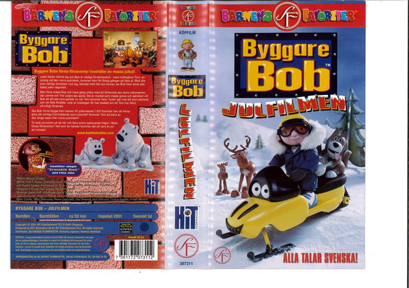 BYGGARE BOB: JULFILMEN (VHS)