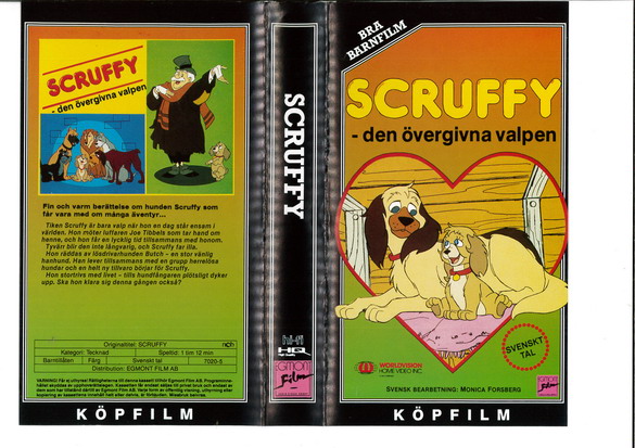 SCRUFFY (Vhs-Omslag)