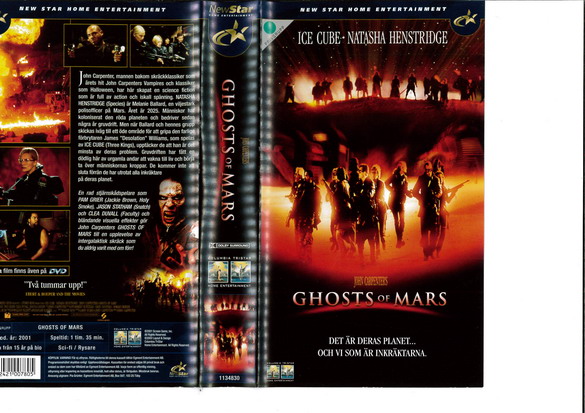 GHOSTS OF MARS (VHS)