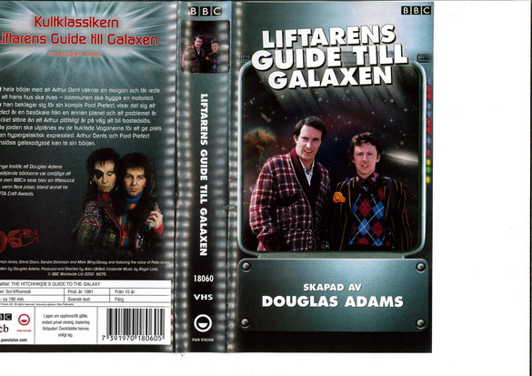 LIFTARENS GUIDE TILL GALAXEN  - 1981 (VHS)