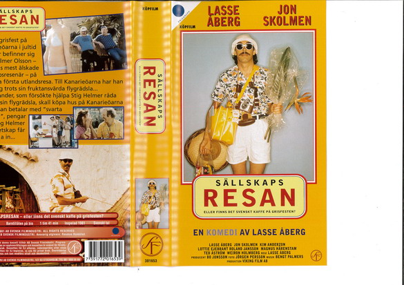 SÄLLSKAPSRESAN-ny (VHS) GUL