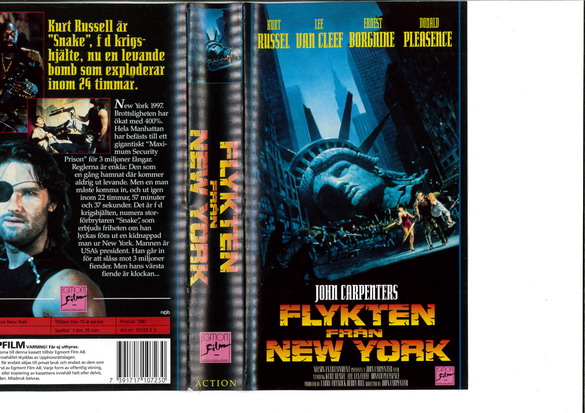 FLYKTEN FRÅN NEW YORK (VHS)