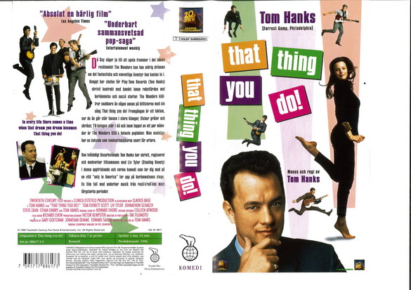 THAT THING YOU DO  (VHS)