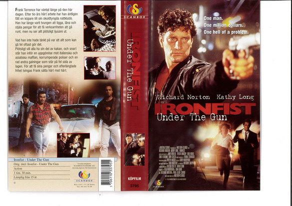 IRON FIST - UNDER THE GUN  (VHS)