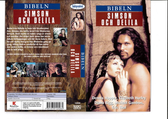 BIBELN: SIMSON OCH DELILA (VHS)