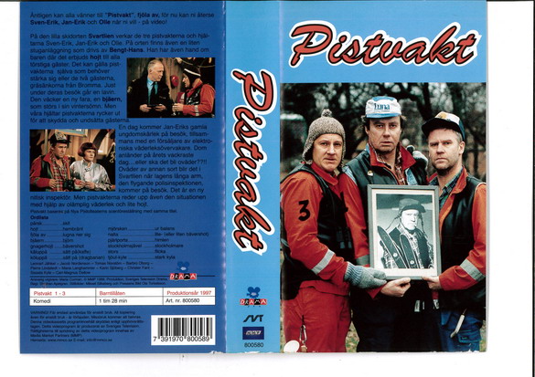 PISTVAKT 1-3 (VHS)