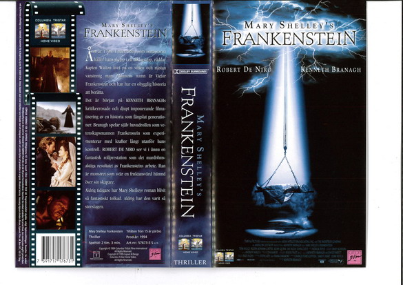 FRANKENSTEIN-mary shelly (VHS)ny