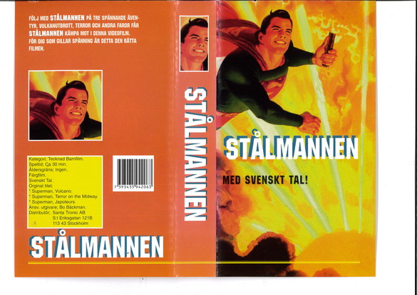 STÅLMANNEN   (VHS)