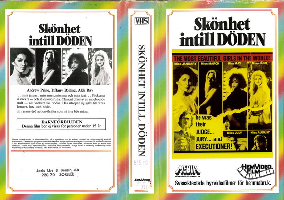 273 SKÖNHET INTILL DÖDEN (VHS)
