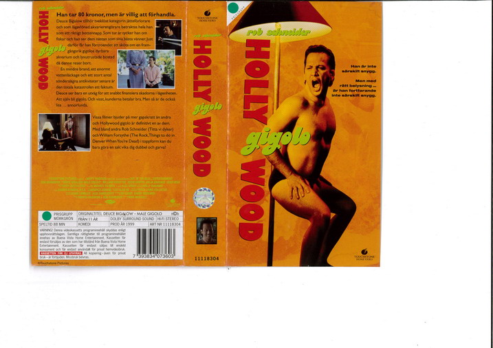 HOLLYWOOD GIGOLO (VHS)