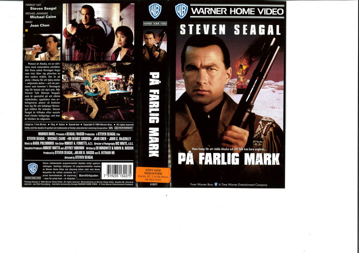 PÅ FARLIG MARK (VHS)