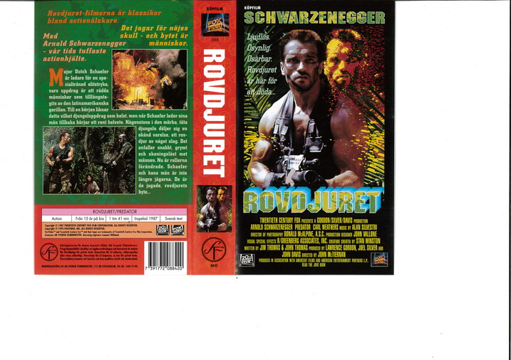 ROVDJURET (VHS) RÖD