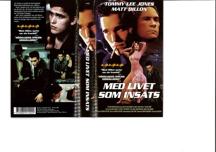 MED LIVET SOM INSATS (VHS)