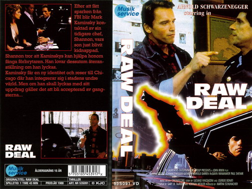 RAW DEAL (VHS)