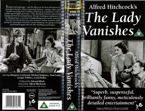 LADY VANISHIES (VHS) UK