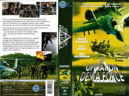 OPERATION DELTA FORCE (VHS)