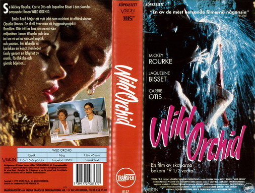 WILD ORCHID  (VHS)