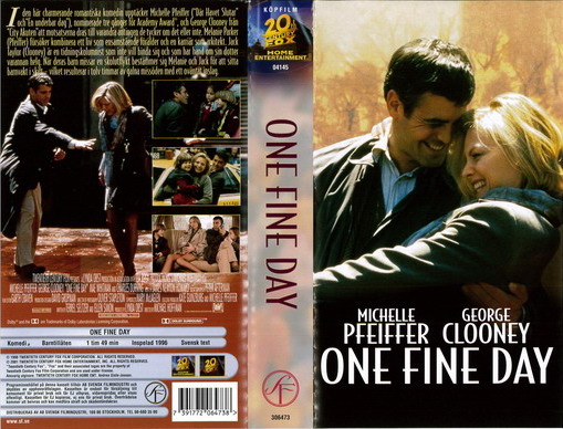 ONE FINE DAY (VHS)