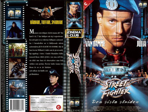 STREET FIGHTER (VHS)