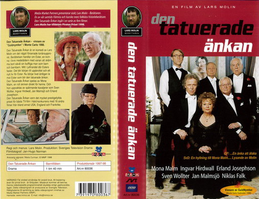 DEN TATUERADE ÄNKAN (VHS)