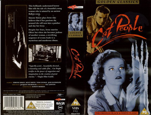 CAT PEOPLE (VHS) UK 1943