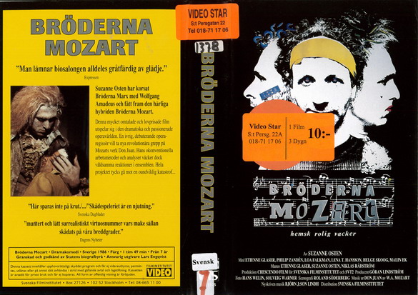 BRÖDERNA MOZART (VHS)