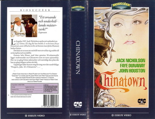 CHINATOWN (VHS)