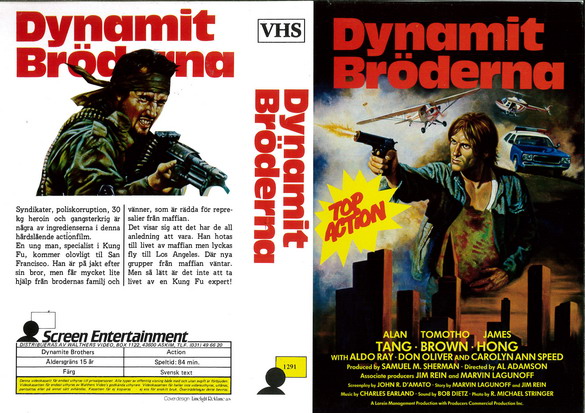 1291 Dynamit Bröderna (VHS)