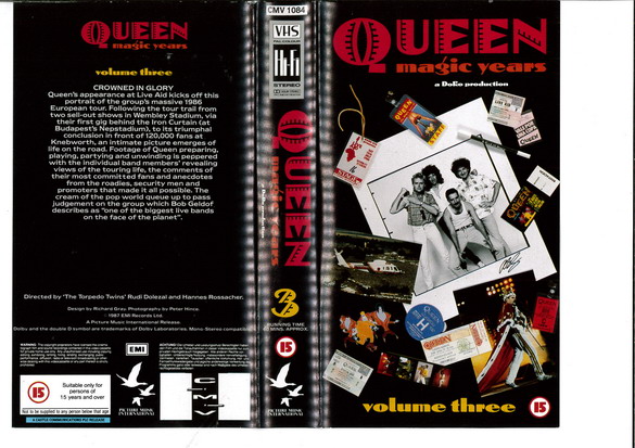 QUEEN VOL 3 (VHS)