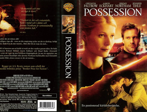 POSSESSION (vhs-omslag)