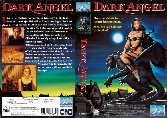 DARK ANGEL(Vhs-Omslag)