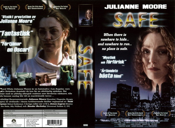 SAFE (Vhs-Omslag)