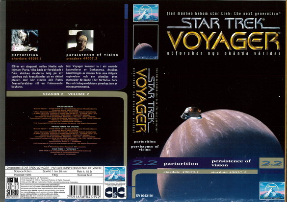 STAR TREK VOYAGER 2,2 (Vhs-Omslag)