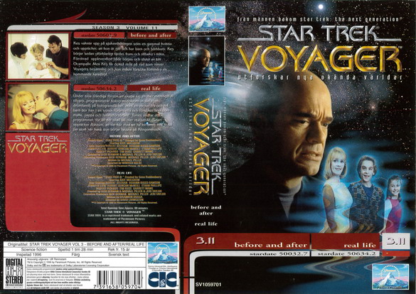 STAR TREK VOYAGER 3,11 (Vhs-Omslag)