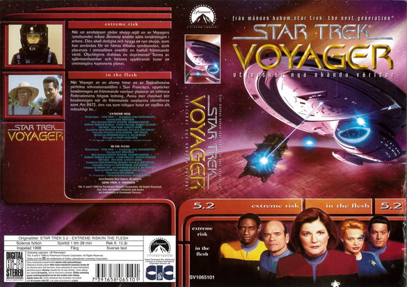 STAR TREK VOYAGER 5,2 (Vhs-Omslag)