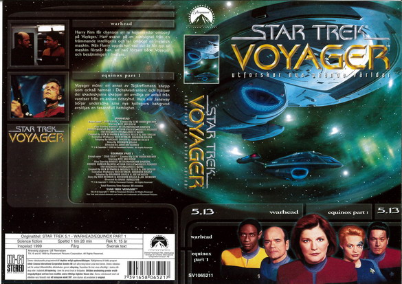 STAR TREK VOYAGER 5,13 (Vhs-Omslag)