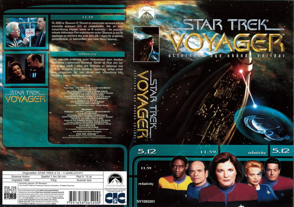 STAR TREK VOYAGER 5,12 (Vhs-Omslag)