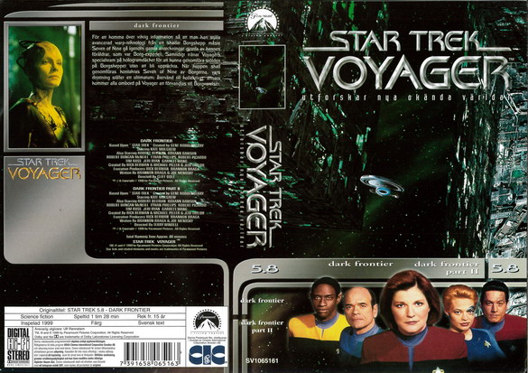 STAR TREK VOYAGER 5,8 (Vhs-Omslag)