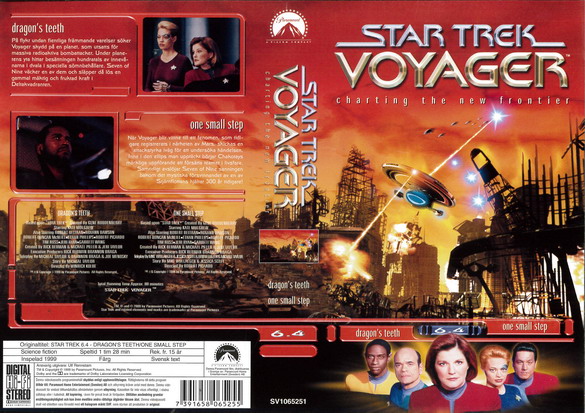 STAR TREK VOYAGER 6.4(vhs-omslag)