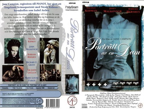 PORTRÄTT AV EN DAM (VHS)