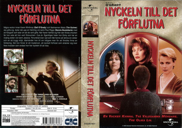 NYCKELN TILL DET FÖRFLUTNA (vhs-omslag)