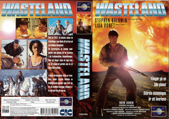 WASTELAND (vhs-omslag)